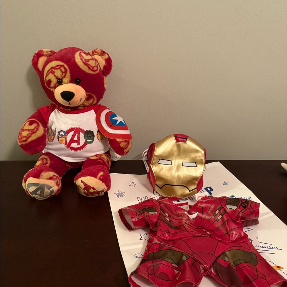 Marvel Iron Man Teddy Bear with Outfit